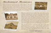 Reclaimed Memories - Windbreak Farm · Reclaimed Memories Over a century and a half ago, axes, many pairs of hands, and immense will power arrived in Perth County, Ontario. The early