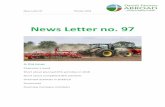 News Letter no. 97 - Danish Farmers Abroad · 2018-10-30 · In this issue: Chairman´s word . ... 34 members are packing their suitcase for DFA's study trip to Mexico On Sunday,