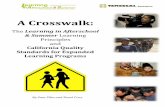 LIAS Crosswalk and Standards · stakeholders to both the LIAS principles and the CA Quality Standards; 2) offer a comparison as to how the LIAS principles correspond to the CA Quality