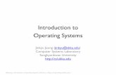 Introduction to Operating Systems - AndroBenchcsl.skku.edu/uploads/EEE3052F17/1-intro.pdf · 2017-08-30 · EEE3052: Introduction to Operating Systems, Fall 2017, Jinkyu Jeong(jinkyu@skku.edu)