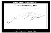 VIPER/ARROW - Encoreencoreequipment.com/.../06/...ARROW-Manual-201809.pdf · VIPER/ARROW. OPERATOR’S MANUAL This grass catcher manual is for the WYRZ46S/50U/60U lawn mower. Before