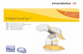 Harmony - Kigelia.humedela.hu/wp-content/uploads/2016/08/harmony-manual.pdf · I Use the product only for its intended use as described in this instruction manual. I Use Medela original
