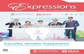 Expressions - University of Hong Kongfacdent.hku.hk/docs/Expressions/Expressions2017_issue2.pdfUK General Dental Council The BDS programme is extended to 5 years The Faculty takes