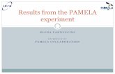 Results from the PAMELA experiment · PAMELA Payload for Matter/antimatter Exploration and Light-nuclei Astrophysics •Direct detection of CRs in space •Main focus on antiparticles