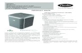 PRODUCT DATA - Carrier · PRODUCT DATA Carrier’s 25VNA4 with Greenspeed™ Intelligence is a breakthrough product providing up to 13 HSPF heating efficiency and up to 24 SEER