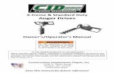 X-treme & Standard Duty Auger Drives - CID Attachments...Jul 01, 2015  · Allow no riders on this attachment. Keep all bystanders clear of attachment during operation. Always replace