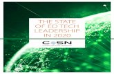 THE STATE OF ED TECH LEADERSHIP IN 2020...CoSN | The State of Edtech Leadership in 2020 4 Cybersecurity remains the number one technology priority for IT Leaders, yet the threat is