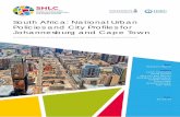South Africa: National Urban Policies and City Profiles ... · forced removals in pursuit of racial domination and segrega tion (apartheid). A widening economic gap between urban