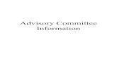 Advisory Committee Information - ASE Education Foundation · 7/9/2019  · Advisory committees represent the views and needs of the public in the design of vocational education programs.