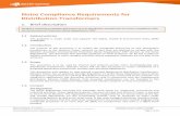 Noise Compliance Requirements for Distribution Transformers · of transformers compliant with the reduced sound power level of the Australian Standard AS 60076.10-2009 Power transformers-