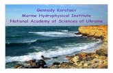 Gennady Korotaev Marine Hydrophysical Institute National ...io-bas.bg/downloads/news_UNESCO/UKRAINE.pptx.pdf · •MoU with EUROGOOS October 2001, Paris, France •Black Sea GOOS