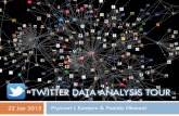 Twitter data analysis - doc.ic.ac.ukpl1515/files/Twitter data analysis tour.pdf · Tokenize [no, more, media, blackout, hiding, #occupywallstreet] 3. Stopword Removal [no, media,