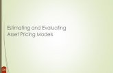 Estimating and Evaluating Asset Pricing Modelspluto.huji.ac.il/~davramov/TopicsInAssetPricing2.pdf · Examining the long run performance of SEO firms Analyzing abnormal performance