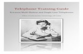 TelephoneTrainingGuide( · [TELEPHONE)TRAINING)GUIDE]! Fall!2010!! 3!|Page!! Multi0Button&Telephone&General& Description& KeysandButtons& The keypad has digits 0-9, the * and the