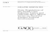 December 2011 DEATH SERVICES - gao.gov · December 2011 GAO-12-65 United States Government Accountability Office GAO . United States Government Accountability Office . Highlights