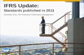 December 2011, SAP Enterprise Performance …...IFRS 13 Fair Value Measurement (May 2011) Presentation of Items of Other Comprehensive Income – Amendments to IAS 1 (June 2011) Amendments