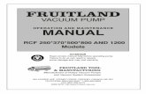 fruitland pump manual pages 1-12 owners manual… · FIG. 1 WITH PENCIL ROTOR NOTE: Be extra careful not to bend the checking rod. PIPE PLUG FIG. 2 MARK WITH ROTOR VANE WEAR Should
