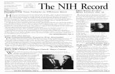 January 3, 1995, NIH Record, Vol. XLVII, No. 1...1995/01/03  · January 3, 1995 Vol. XLVII No. 1 U.S. Department of Health and Human Services National Institutes of Health IH Recori