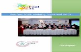 EvalFest 2018: Visibility, Voice andEvalFest 2018: Visibility, Voice and Value The Report New Delhi 7‐9 February, 2018 New Delhi, India