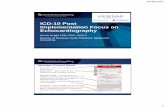 ICD-10 Post Implementation - Focus on …...10/30/2015 1 ICD-10 Post Implementation Focus on Echocardiography Nicole Knight LPN, CPC, CCS-P Director of Revenue Cycle Solutions, MedAxiom