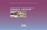 Investment Policy Review of Sierra Leone - UNCTAD | Home · GATS General Agreement on Trade in Services GDP Gross domestic product GFCF Gross fixed capital formation ICSID International