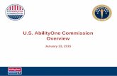 U.S. AbilityOne Commission OvervieMission Provide employment opportunities for people who are blind or have other ... for no less than 75% of the direct labor hours performed in ...