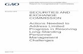 GAO-17-65, SECURITIES AND EXCHANGE COMMISSION: Actions ... · Awards by Race and Ethnicity, Fiscal Years 2013–2015 85 Table 14: Securities and Exchange Commission Individual Time-off