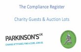 The Compliance Register Charity Guests & Auction Lotscompliancer.com/wp-content/uploads/2016/11/2016-charity-auction.… · five years old, and was most recently seen on stage as