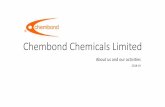 Chembond Chemicals Limitedchembondindia.com/pdf/corporate-presentation/CCL... · 1st in Milk Production 128 Mn Ton 3rd in Egg Production 63 Billion 4th in Broiler Production – 2808