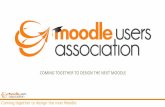 COMING TOGETHER TO DESIGN THE NEXT MOODLE...Moodle HQ goals with MUA More major new developments More full-time core developers Organised feedback from users User-driven core specifications