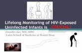 Lifelong Monitoring of HIV-Exposed Uninfected Infants is CRUCIAL!regist2.virology-education.com/2015/7hivped/20_Jao.pdf · 2015-08-21 · child’s physician and/or the physician