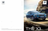 BMW X3 Brochure d… · Scan the code to get more information, more driving pleasure on the BMW X3. THE BMW X3. DISCOVER MORE. INNOVATION AND TECHNOLOGY. EQUIPMENT. 15 BMW Effi cientDynamics