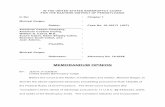 IN THE UNITED STATES BANKRUPTCY COURT FOR THE … · Mr. Geiger’s bankruptcy), this case was converted to one under Chapter 7 on March 9, 2010. 2 Docket Entry No. 69. Prior to the