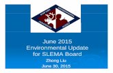 June 2015 Environmental Update · 2017-11-19 · Sep-02 Jan-04 May-05 Oct-06 Feb-08 Jul-09 Nov-10 Apr-12 Aug-13 Dec-14 May-16 Month. Outline 1. Mine Update 2. ... CCME CCME ––