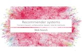 Recommender Systems - Universidade NOVA de Lisboactp.di.fct.unl.pt/~jmag/ws/slides/b08 Recommender systems.pdf · Recommender systems •Recommender systems aim at suggesting new