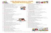 100 Books Every Child Should Experience - Rochester 100 Books Every Child Should Experience Rochester