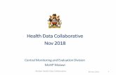 Health Data Collaborative Nov 2018...Health Data Collaborative Nov 2018 Central Monitoring and Evaluation Division MoHP Malawi Malawi Health Data Collaborative 8th Nov 2018 1 Presentation