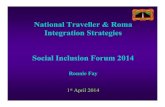 National Traveller & Roma Integration Strategies Social ...socialinclusion.ie/documents/NationalTravellerRomaIntegrationStrate… · National Traveller Roma Integration Strategy 2.