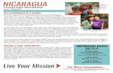 NICARAGUA - Forward Edge · NICARAGUA VILLA ESPERANZA AT A GLANCE Forward Edge has been sending teams to serve in Managua, Nicaragua for over 25 years. In 2008, God opened the doors