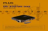 U5-432/U5-332 User’s Manual U5-332 - Audio General · This manual is for both the U5-432 and U5-332. The U5-432 and U5-332 are identical in appearance, but have different B/W mode