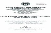 LIBRARY: Lala Lajpatrai College - About Uslalalibrary.weebly.com/uploads/1/2/4/0/12405653/2000.pdf · The Lala Lajpat Rai College of Commerce and Economics Mahalaxmi, Mumbai. On January