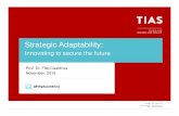 Strategic Adaptability - AmCham · Strategic Adaptability: Innovating to secure the ... Advantage. Reality. Value Migration … is the flow of economic and shareholder value away
