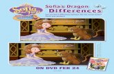 Sofia’s Dragon Differences · 2- Dragon wearing pearl necklace. 3- Dragon eyebrow. 4- Pattern on Sofia’s dress. 5- Butterfly. ON DVD FEB 24 ... Princess Ivy’s secret intentions!