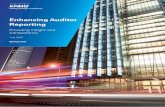 Enhancing Auditor Reporting - KPMG · 2020-07-17 · from the auditor’s report. They want greater transparency about the auditor’s responsibilities, as well as insight into what