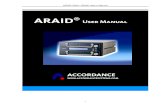 ARAID 3500 / S3500 User’s Manual · ARAID 3500 / S3500 User’s Manual 3 Note: 3G mode is the factory default setting when you purchase drives from market. Please DO NOT mix SATA