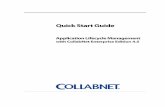 with CollabNet Enterprise Edition 4€¦ · Creating a project from a project template Templates provided by CollabNet or by your domain ad ministrator can make it ea sier to create