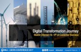 Digital Transformation Journey - Digital Transformation Journey â€¢ Many common Customers â€¢ Customers