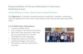 Responsibilities of Harvard Atmospheric Chemistry …Responsibilities of Harvard Atmospheric Chemistry Modeling Group 2.1.3 GEOS‐Chem Simulations. • 16‐years (2000‐2015) •