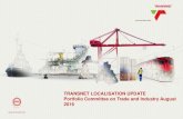 TRANSNET LOCALISATION UPDATE Portfolio Committee on …pmg-assets.s3-website-eu-west-1.amazonaws.com/... · Portfolio Committee on Trade and Industry August 2016 . Contents 1. Transnet