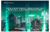 HPE Pointnext Services on Digital Transformation€¦ · heightened customer expectations. Businesses and governments can take advantage of digital transformation to improve customer
